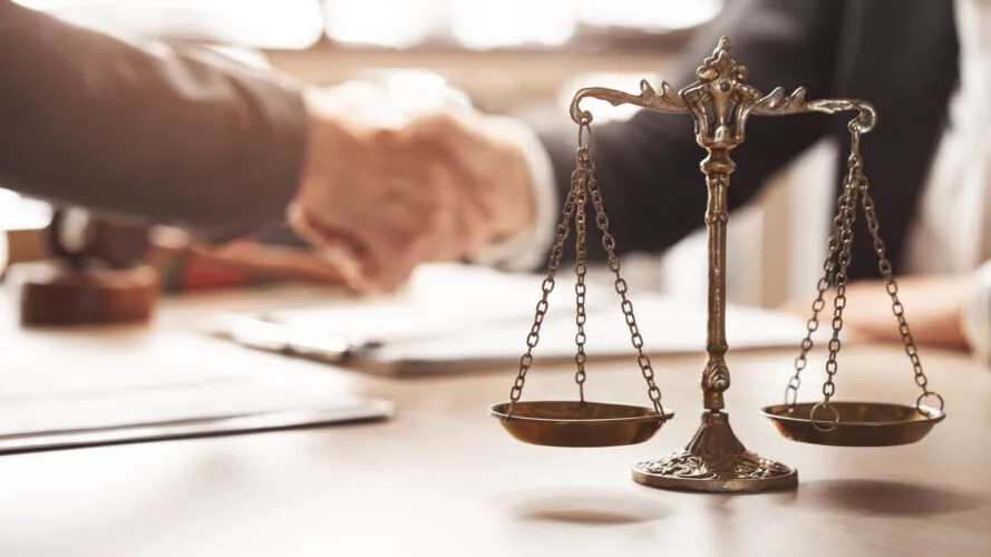 Concept of justice, law and legal system